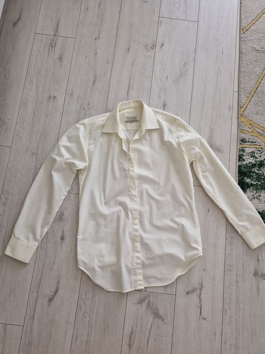 Koszula Tom Wypych slim fit L kremowa