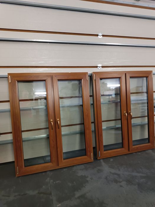 Okna PVC złoty Dąb