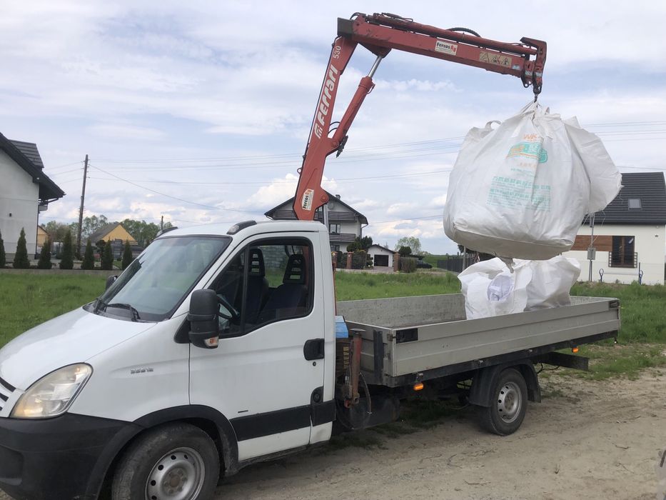 Usługi hds wywóz Gruzu w bigbag podstaw worek gruz wywóz hds