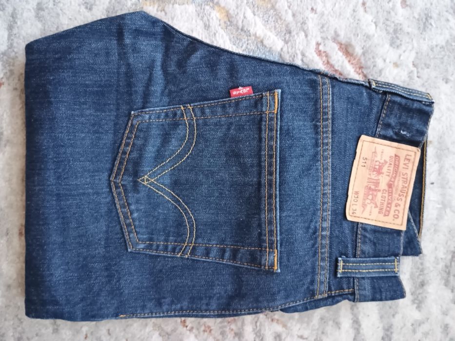 Piękne damskie Levi's y 511 W 30 L 34 Pas 78 cm super stan.