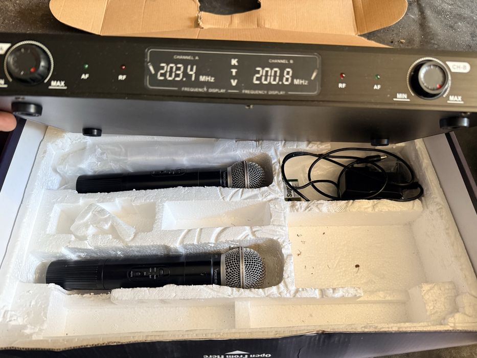 Voice craft VK-V380 zestaw mikrofonów bezprzewodowych 2x