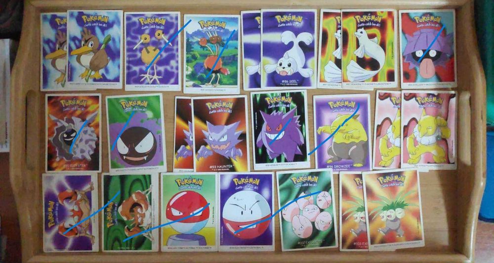 Coleção cartas Pokemon 2000 Nintendo