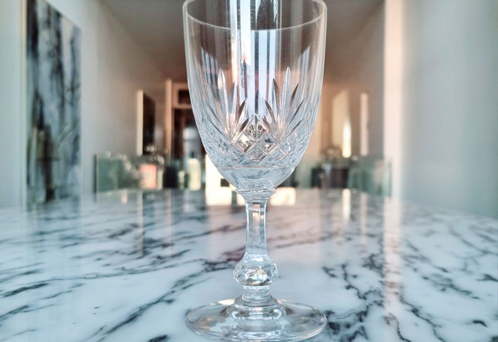 Serviço de cristal Saint Louis de copos para 12
