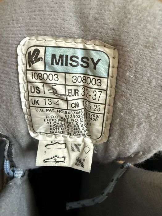 Rolki dziecięce regulowane K2 Missy dla dziewczynki w rozmiarze 32-37