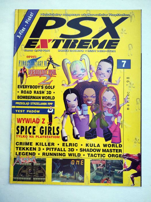 PSX Extreme numer 7 - 3/1998 Łańcut • OLX.pl