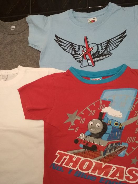 Bluzki/t-shirty /koszulki chłopięce r. 92/98  (podane wymiary)