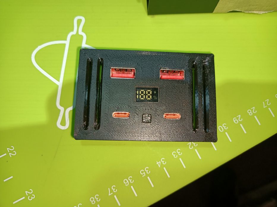 Кришка з платою повербанка 22.5 ват