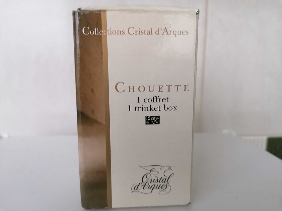 Guarda-jóias em cristal (Novo)