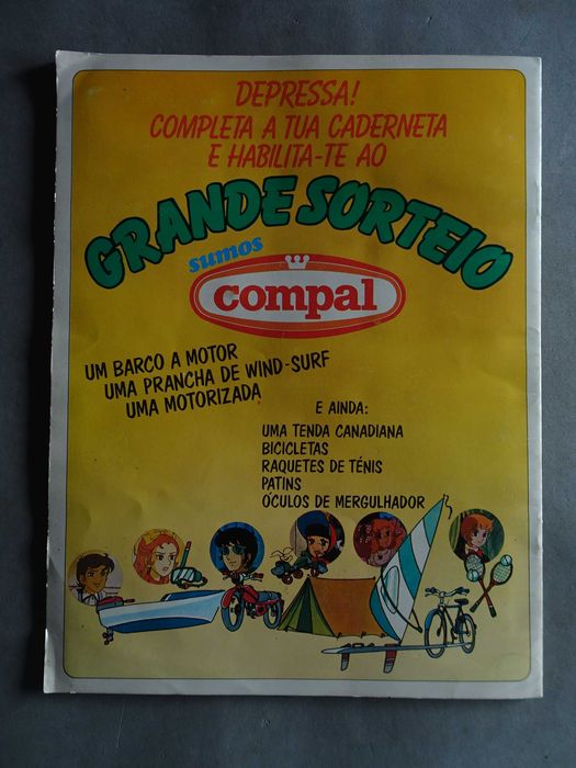 Caderneta de cromos completa Candy Candy - Disvenda