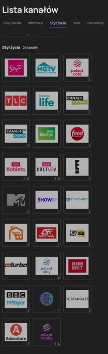 Dekoder PLAY NOW Dekoder DVB-T2 naziemna Android TV BOX IPTV 4k DV8990