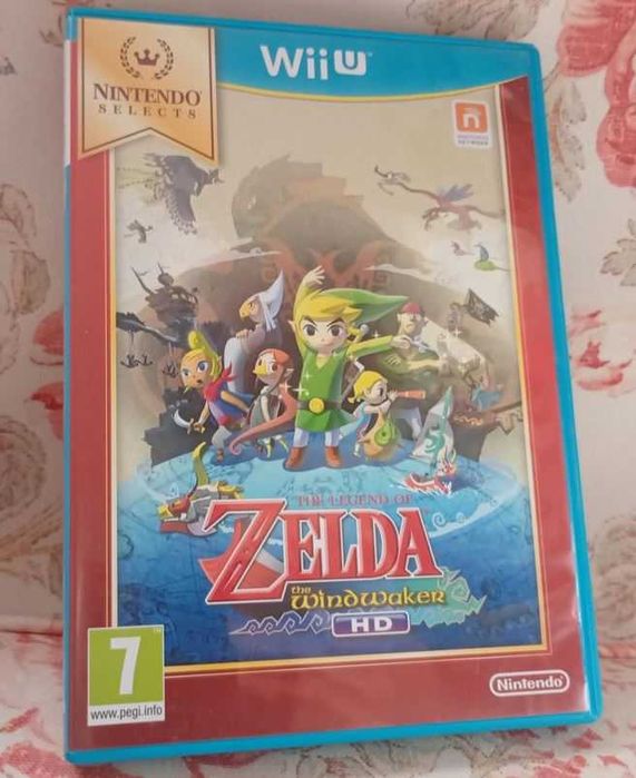 Jogo The legend of Zelda- The Wind waker HD para Wii U-NOVO- IDEAL P. PRESENTE  ANIV. OU NATAL