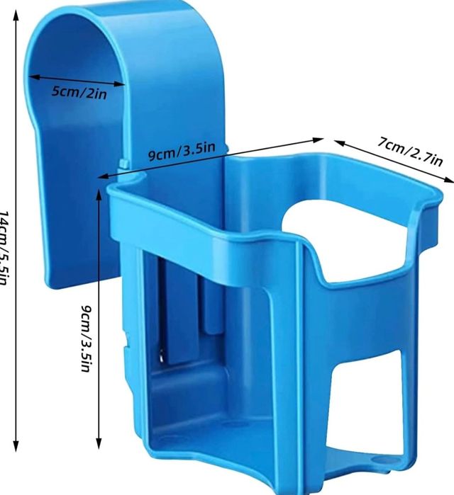 4 Uchwyty na napoje do basenu, wielofunkcyjne