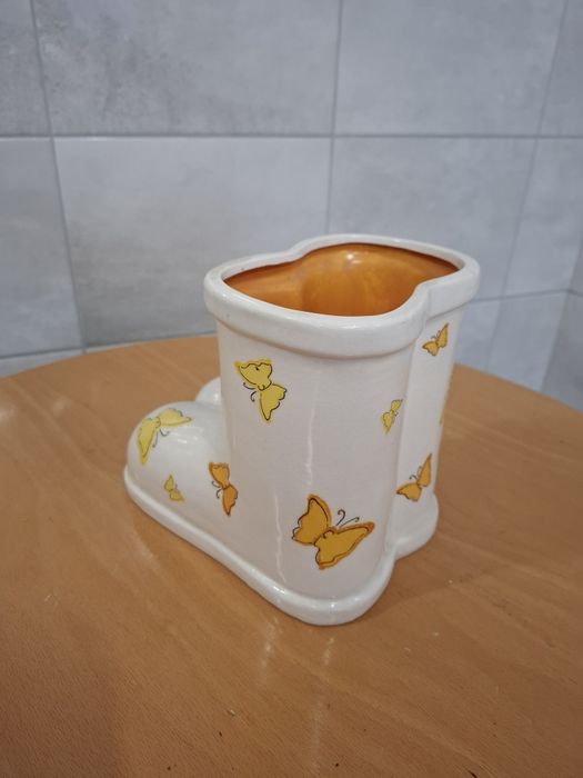 Donica ceramiczna ozdobna kalosz