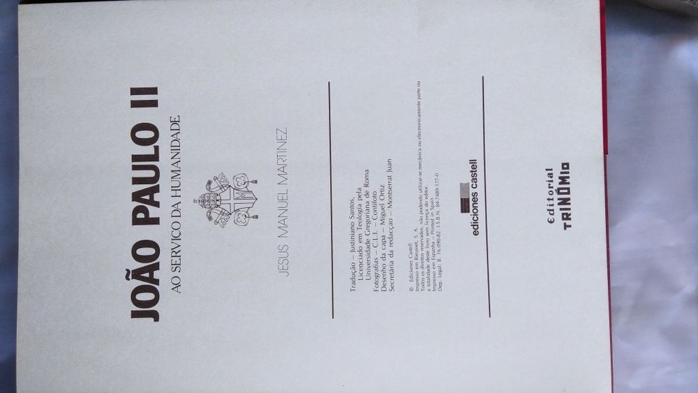Livro de João Paulo ll