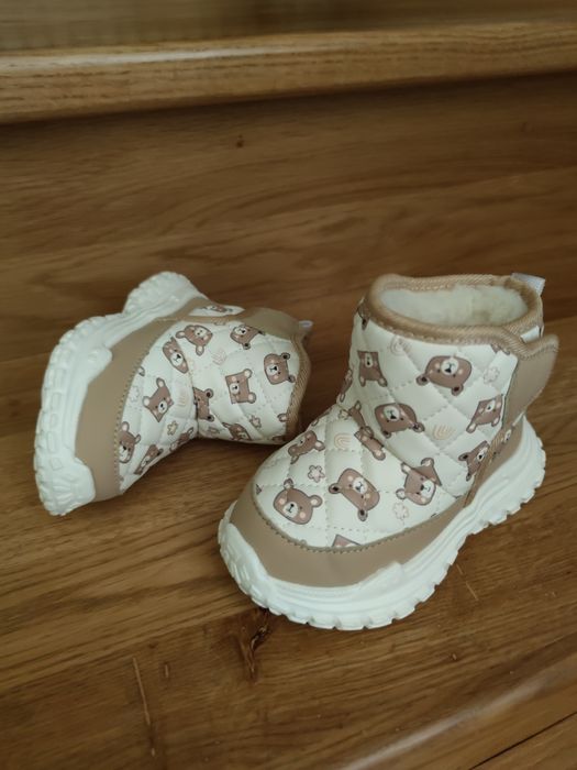 Дитячі зимові сапожки/ дутики, 24-25 розмір