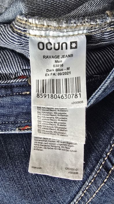 Ocún Ravage Jeans – męskie jeansy wspinaczkowe, rozm. M