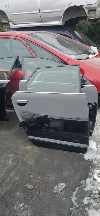 Drzwi  lewe prawe tylne LY9B kombi Audi A6 C6