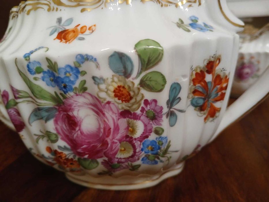 Zestaw porcelany z Drezna