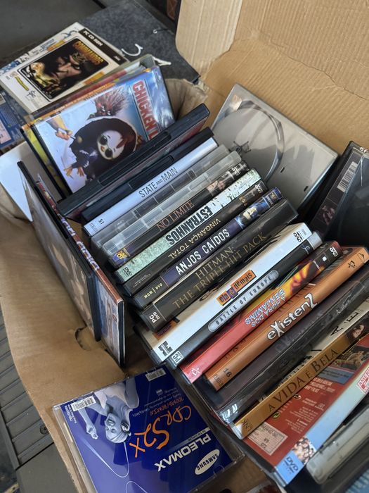 Lote de DVD’s jogos cds