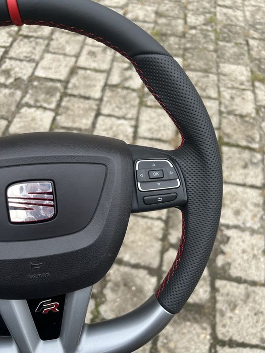 Kierownica Seat FR II polift Lift nowa skóra kompletna