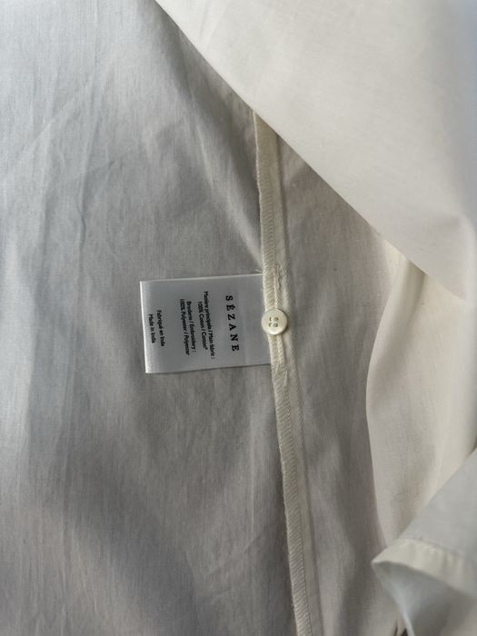 Sézane Блуза  колір слонова кість