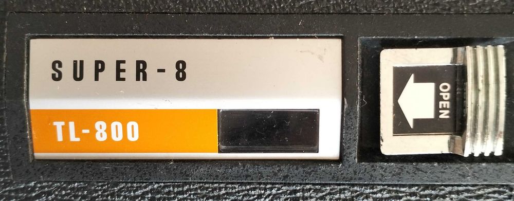 Máquina Filmar Super 8 TL-800