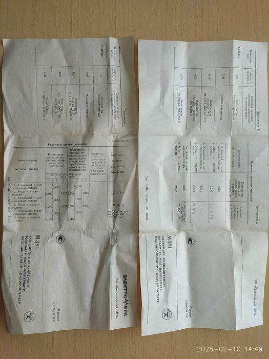 Амперметр,кілоамперметр М381