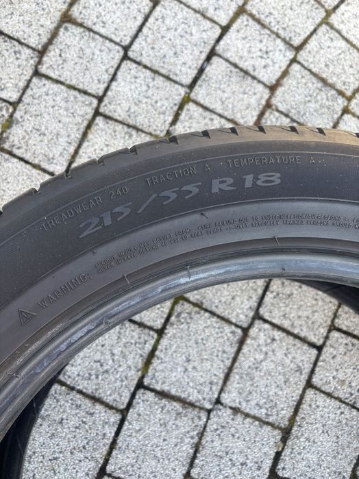 Opony Michelin 215/55/18