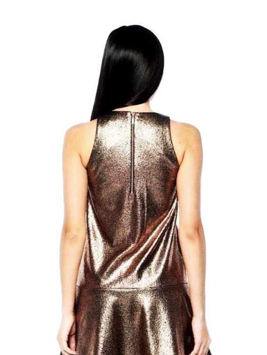 Сукня золота з блиском платье золотое с блеском нарядное XS/XXS