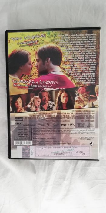 Dvd do filme "Wackness - À Deriva" (portes grátis)