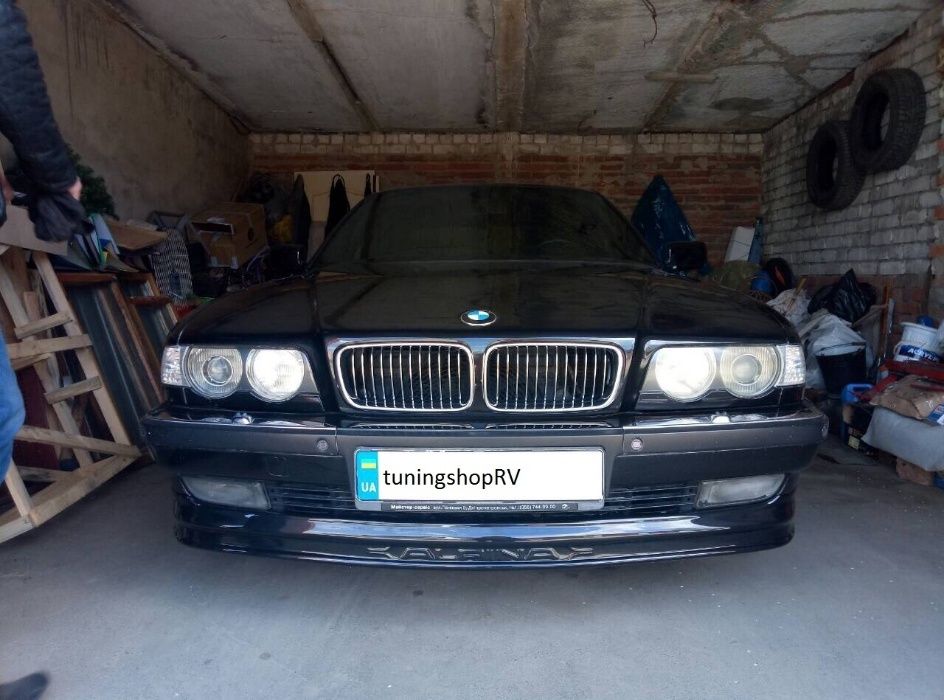 бмв е38, е39 накладка на передний бампер ALPINA bmw