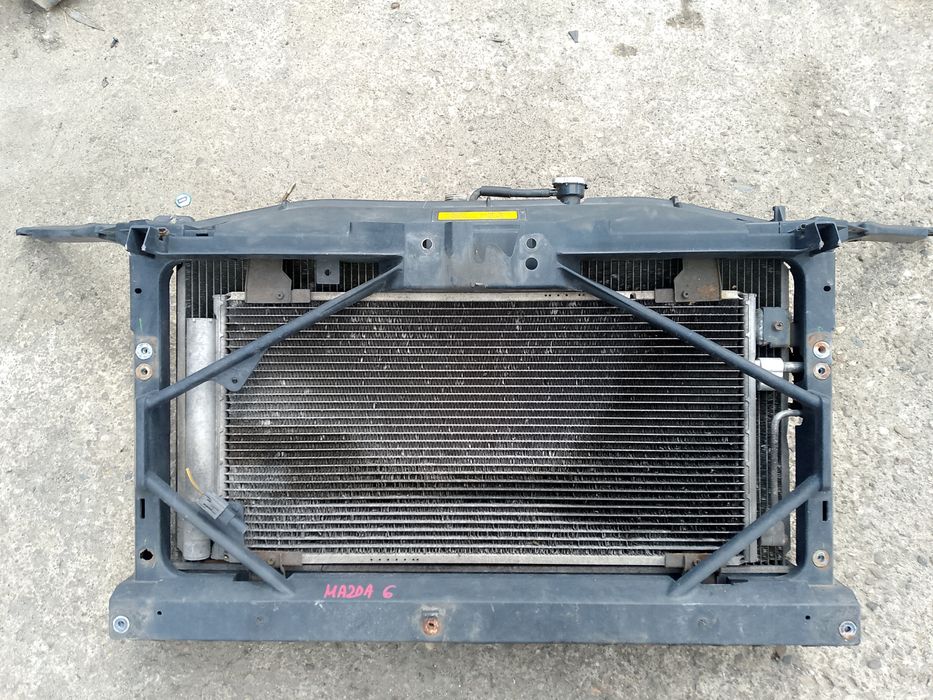 Pas przedni Mazda VI GG/GY Diesel Wentylatory chłodnica Mazda 6 komple