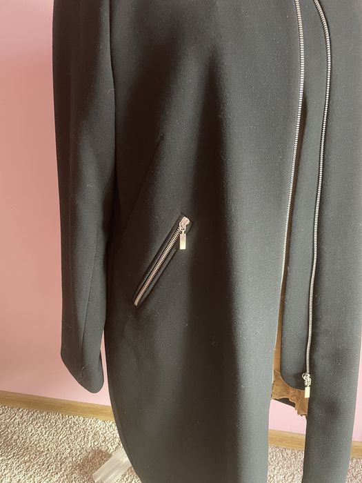 Flauszowy plaszcz polskiej produkcji  42/44/46