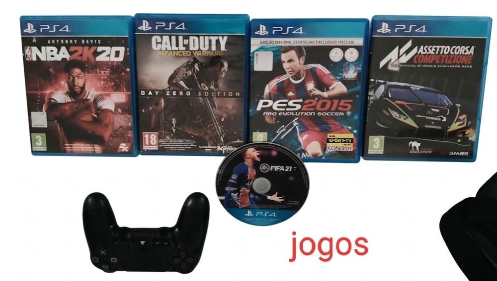 PlayStation 4 - 500 GB com camara
