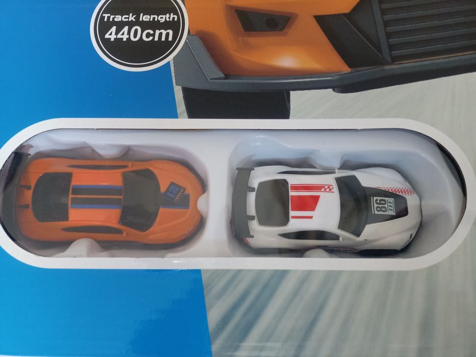 Tor wyścigowy Super Racing 2 auta 2 kontrolery 1:43