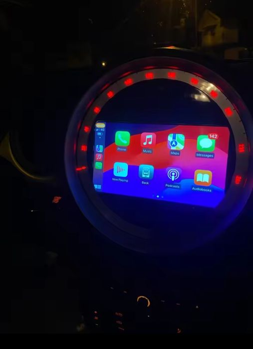 Rádio Mini R55 R56 R60 Android 14 com GPS