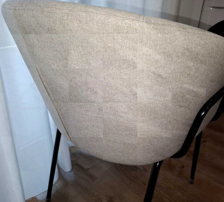 Conjunto de 2 Cadeiras de Sala de Jantar em tecido da Banak