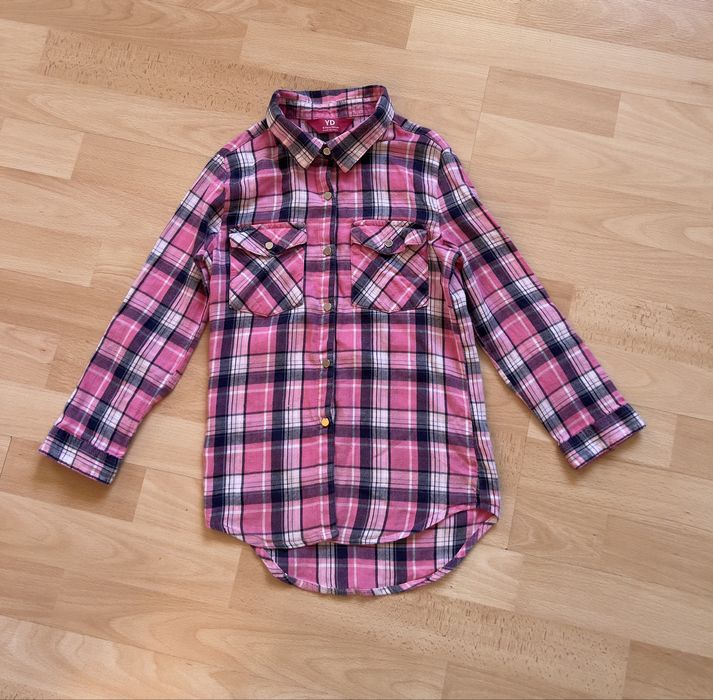 Сорочка, рубашка YD для дівчаток на ріст 128/134
