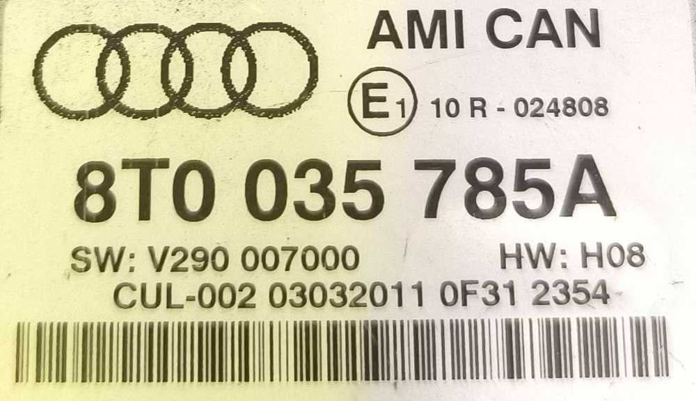 Módulo Multimédia 8T0035785A - AUDI A5 Sportback