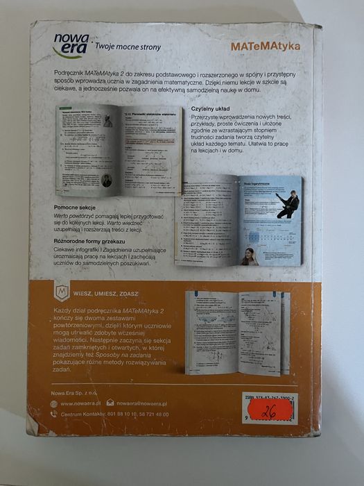 MATeMAtyka 2 podręcznik. Zakres podstawowy i rozszerzony