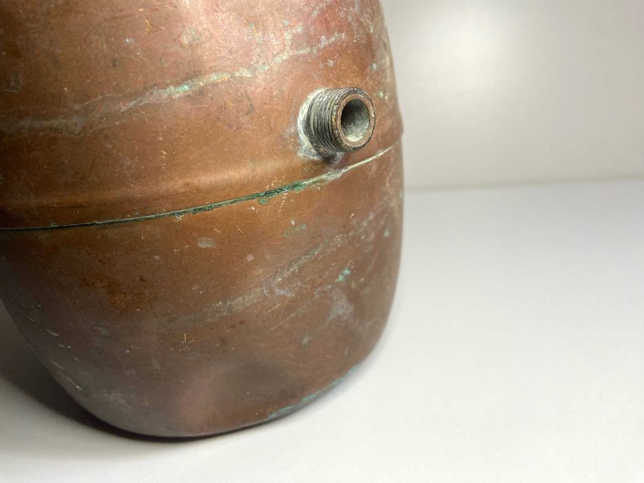 Alambique de cobre antigo Swiss Made