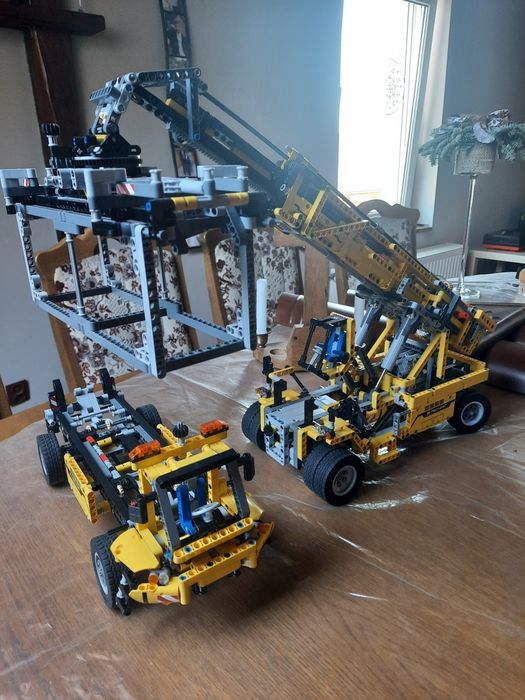 Lego technic, dźwig 2w1, 11-16, 42009, napęd na baterie