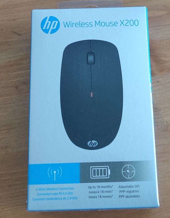 Rato wireless HP - Bateria longa duração (até 18 meses) - NOVO