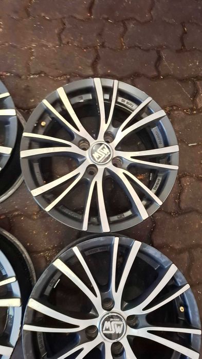 Felgi aluminiowe Toyota Hyundai Opel  15" 4x100 ET37 7Jx15