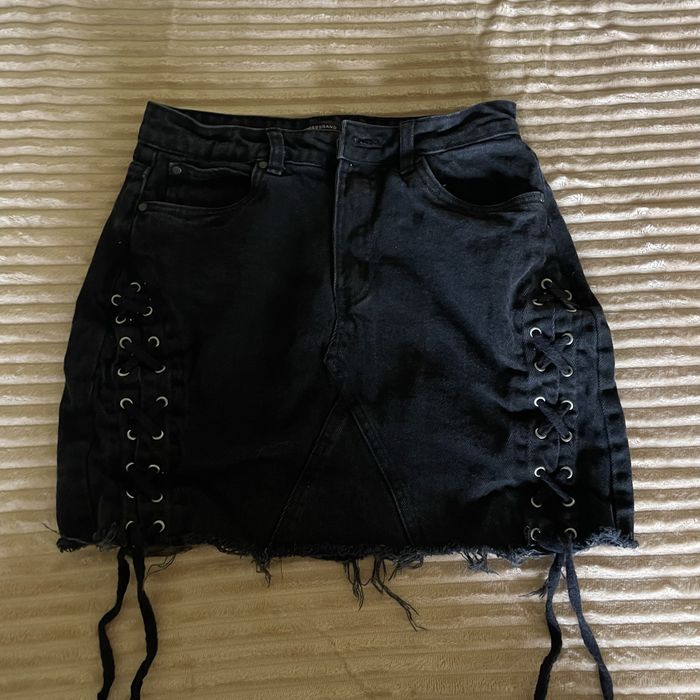 Жіноча чорна юбка House