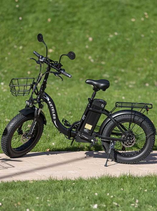Складний електровелосипед KETELES KF9 750W Тернопіль САМОВИВІЗ фетбайк велосипед електричний повна комплектація купити зі складу электровелосипед