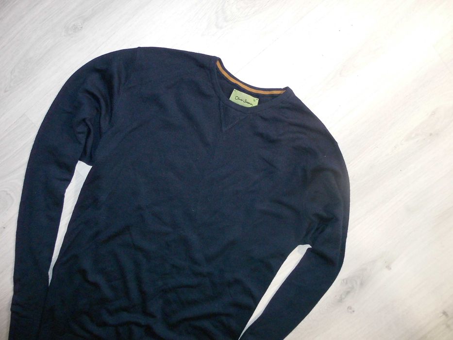 Oliver Sweeney Ercao Merino Wool Jumper Sweter męski L BDB
