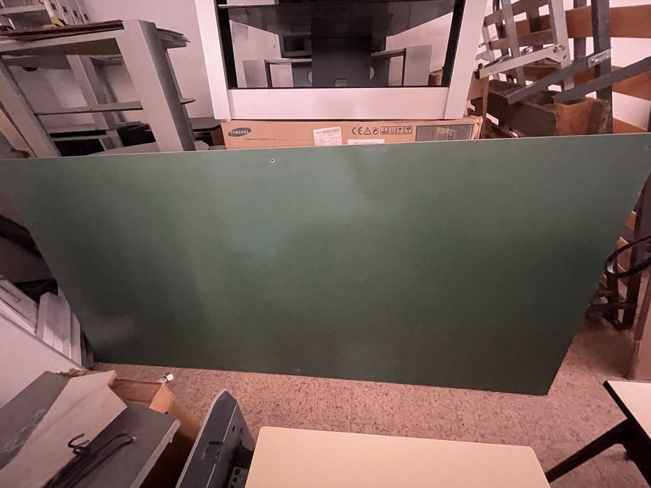 Quadro Escolar Verde - 250x120cm