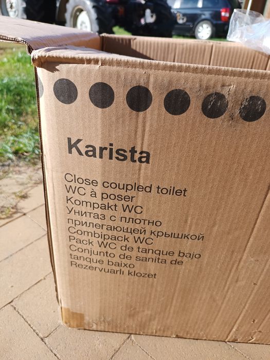 Spłuczka kompakt, deska gratis