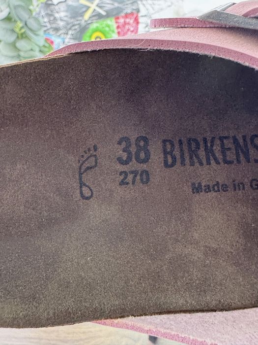 Тапочки шльопки Birkenstock Boston 38 розмір Е15601